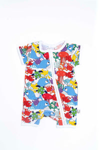 Sealife Short Sleeve Onesie