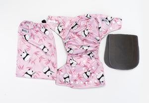 Pandas Reusable Nappy Set