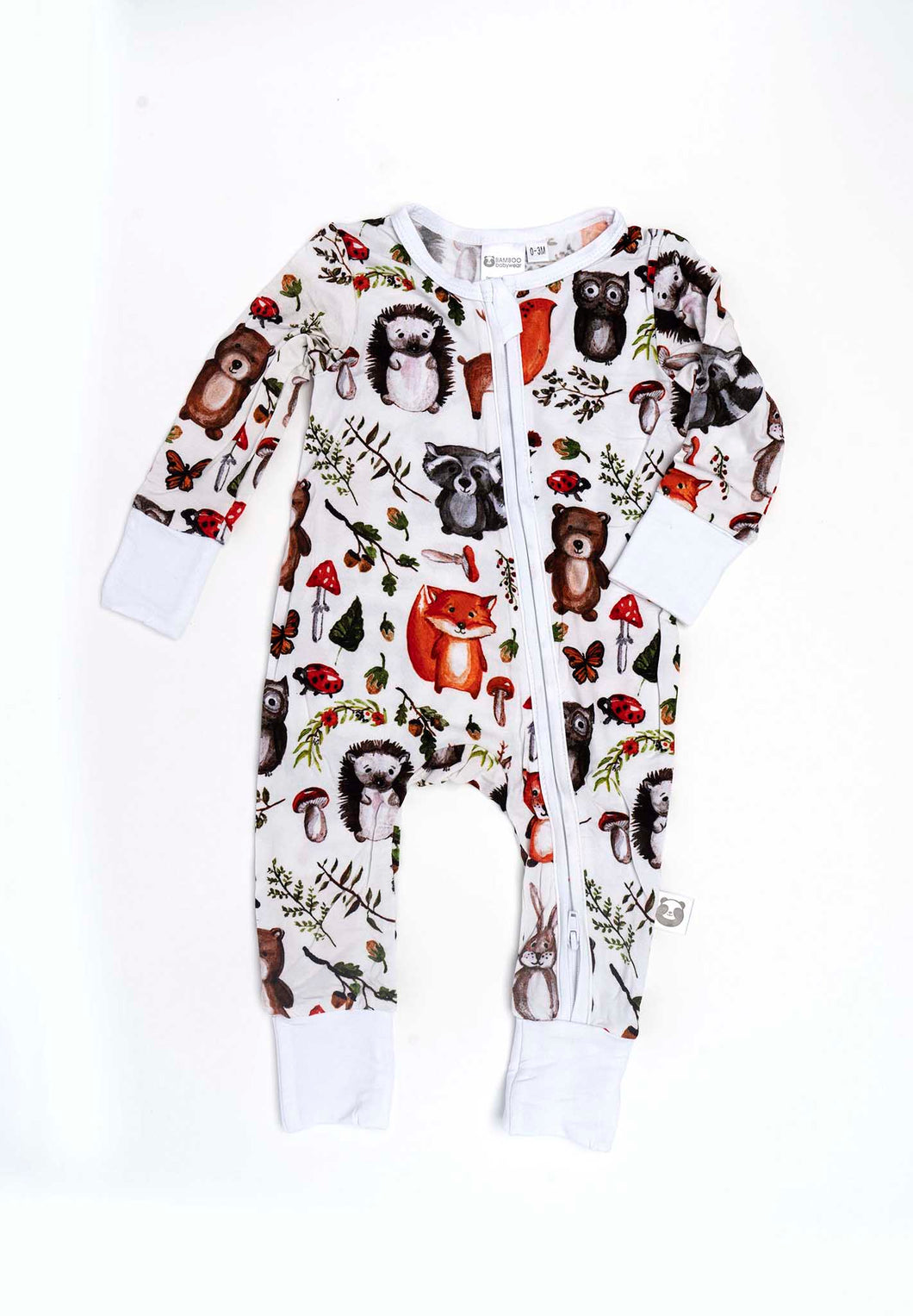 Woodlands Long Sleeve Onesie