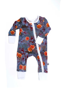 Dusk Rose Long Sleeve Onesie