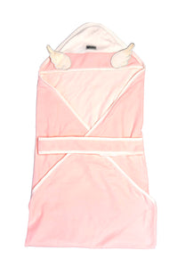 Organic Blush Pink Angel Towel with Belt