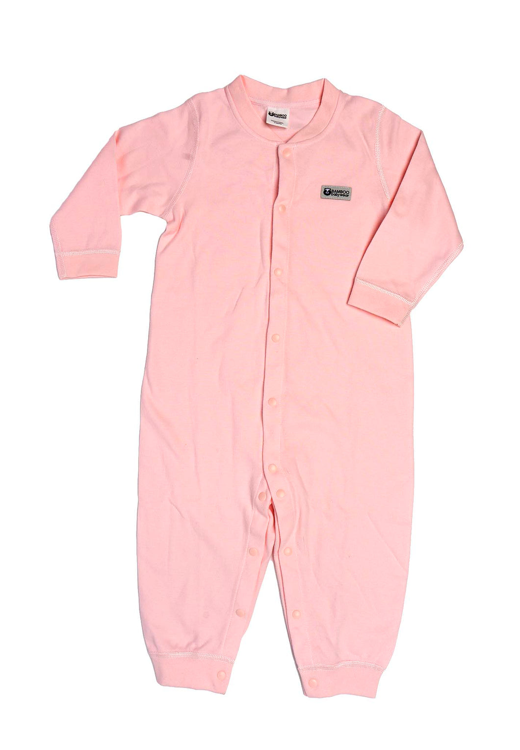 Organic Blush Pink Angel Onesie