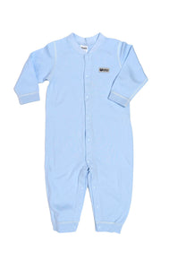 Organic Powder Blue Angel Onesie