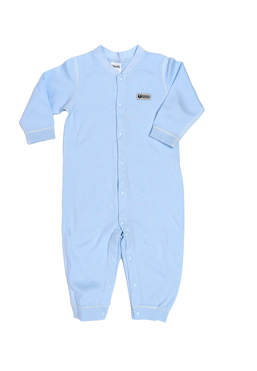 Organic Powder Blue Angel Onesie